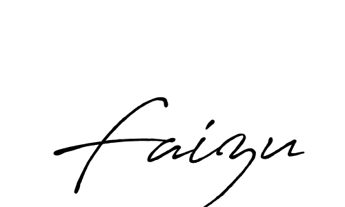 Faizu stylish signature style. Best Handwritten Sign (Antro_Vectra_Bolder) for my name. Handwritten Signature Collection Ideas for my name Faizu. Faizu signature style 7 images and pictures png