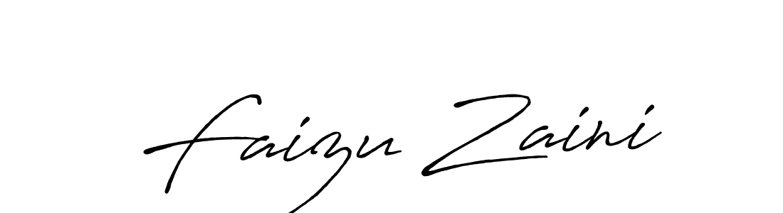 It looks lik you need a new signature style for name Faizu Zaini. Design unique handwritten (Antro_Vectra_Bolder) signature with our free signature maker in just a few clicks. Faizu Zaini signature style 7 images and pictures png