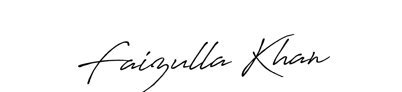 It looks lik you need a new signature style for name Faizulla Khan. Design unique handwritten (Antro_Vectra_Bolder) signature with our free signature maker in just a few clicks. Faizulla Khan signature style 7 images and pictures png