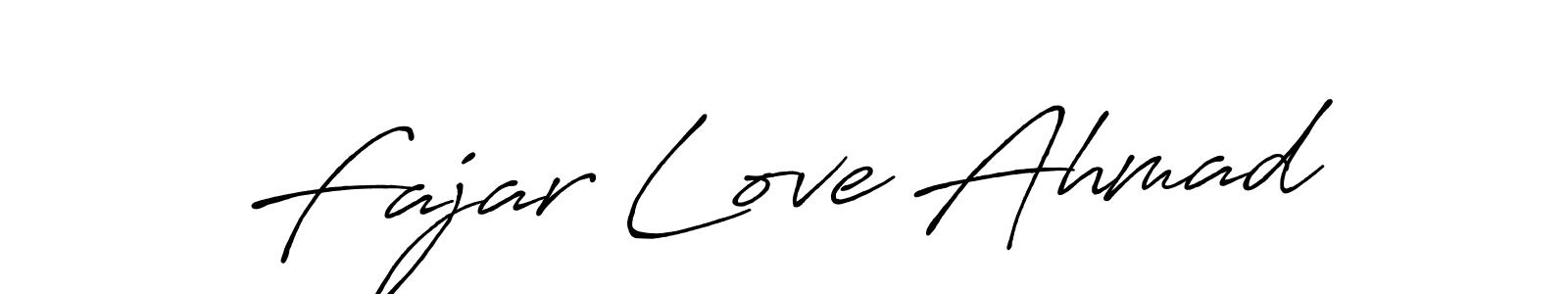 Make a beautiful signature design for name Fajar Love Ahmad. Use this online signature maker to create a handwritten signature for free. Fajar Love Ahmad signature style 7 images and pictures png