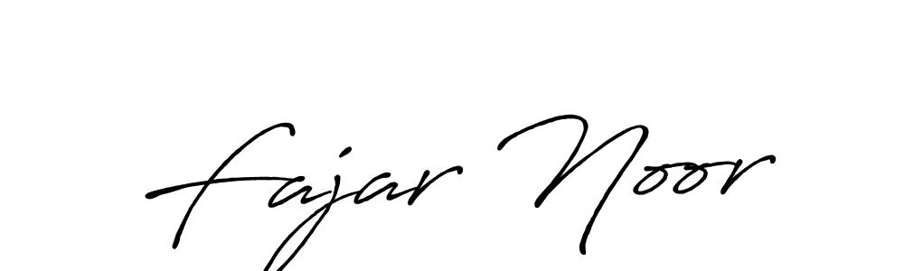 Also we have Fajar Noor name is the best signature style. Create professional handwritten signature collection using Antro_Vectra_Bolder autograph style. Fajar Noor signature style 7 images and pictures png