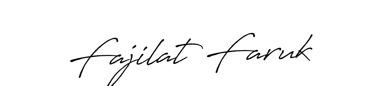 Similarly Antro_Vectra_Bolder is the best handwritten signature design. Signature creator online .You can use it as an online autograph creator for name Fajilat Faruk. Fajilat Faruk signature style 7 images and pictures png