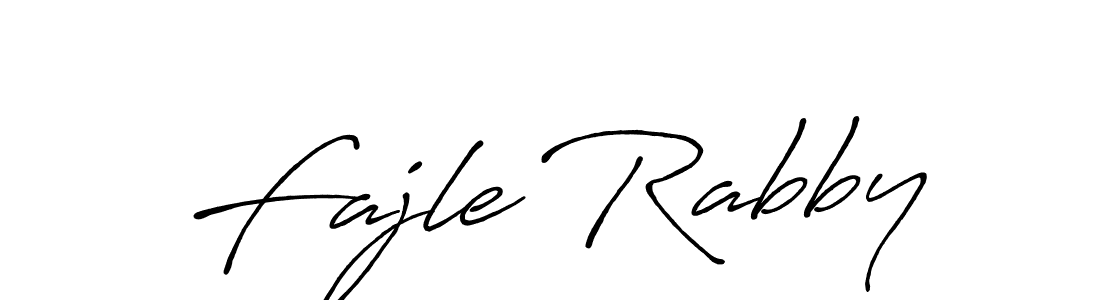 Use a signature maker to create a handwritten signature online. With this signature software, you can design (Antro_Vectra_Bolder) your own signature for name Fajle Rabby. Fajle Rabby signature style 7 images and pictures png