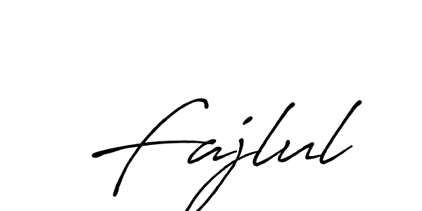 Fajlul stylish signature style. Best Handwritten Sign (Antro_Vectra_Bolder) for my name. Handwritten Signature Collection Ideas for my name Fajlul. Fajlul signature style 7 images and pictures png
