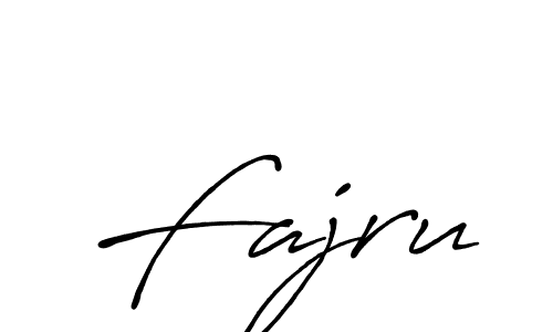 Antro_Vectra_Bolder is a professional signature style that is perfect for those who want to add a touch of class to their signature. It is also a great choice for those who want to make their signature more unique. Get Fajru name to fancy signature for free. Fajru signature style 7 images and pictures png