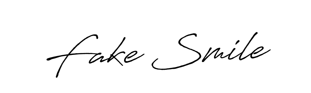 Check out images of Autograph of Fake Smile name. Actor Fake Smile Signature Style. Antro_Vectra_Bolder is a professional sign style online. Fake Smile signature style 7 images and pictures png