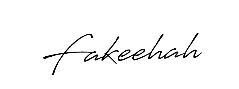 Design your own signature with our free online signature maker. With this signature software, you can create a handwritten (Antro_Vectra_Bolder) signature for name Fakeehah. Fakeehah signature style 7 images and pictures png