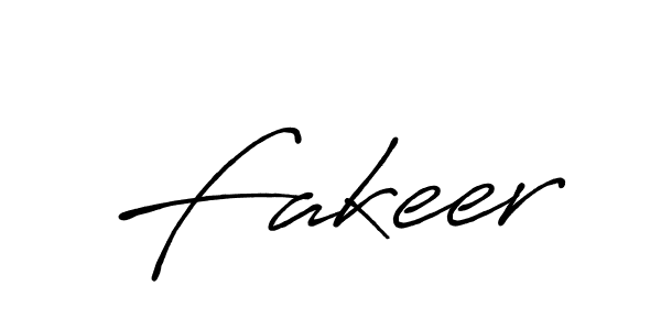 Fakeer stylish signature style. Best Handwritten Sign (Antro_Vectra_Bolder) for my name. Handwritten Signature Collection Ideas for my name Fakeer. Fakeer signature style 7 images and pictures png