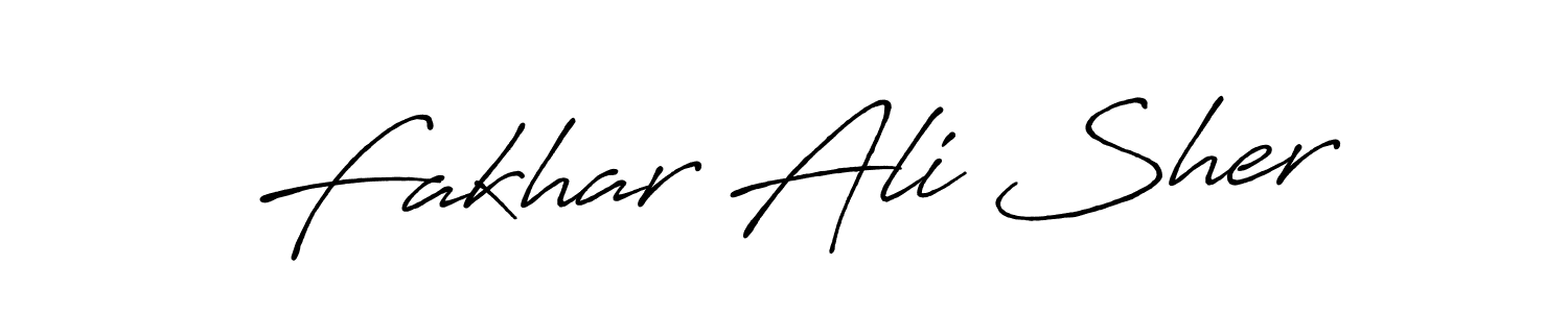 See photos of Fakhar Ali Sher official signature by Spectra . Check more albums & portfolios. Read reviews & check more about Antro_Vectra_Bolder font. Fakhar Ali Sher signature style 7 images and pictures png