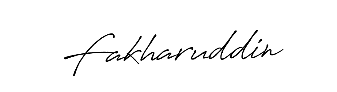 Also we have Fakharuddin name is the best signature style. Create professional handwritten signature collection using Antro_Vectra_Bolder autograph style. Fakharuddin signature style 7 images and pictures png