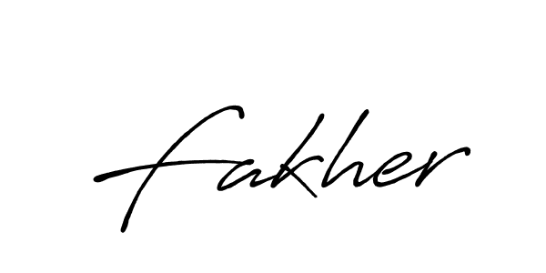 How to Draw Fakher signature style? Antro_Vectra_Bolder is a latest design signature styles for name Fakher. Fakher signature style 7 images and pictures png