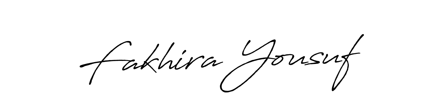 It looks lik you need a new signature style for name Fakhira Yousuf. Design unique handwritten (Antro_Vectra_Bolder) signature with our free signature maker in just a few clicks. Fakhira Yousuf signature style 7 images and pictures png