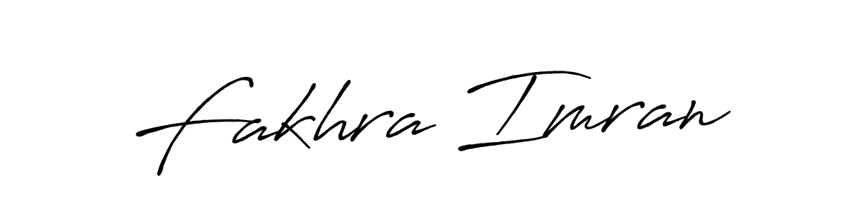 Also You can easily find your signature by using the search form. We will create Fakhra Imran name handwritten signature images for you free of cost using Antro_Vectra_Bolder sign style. Fakhra Imran signature style 7 images and pictures png