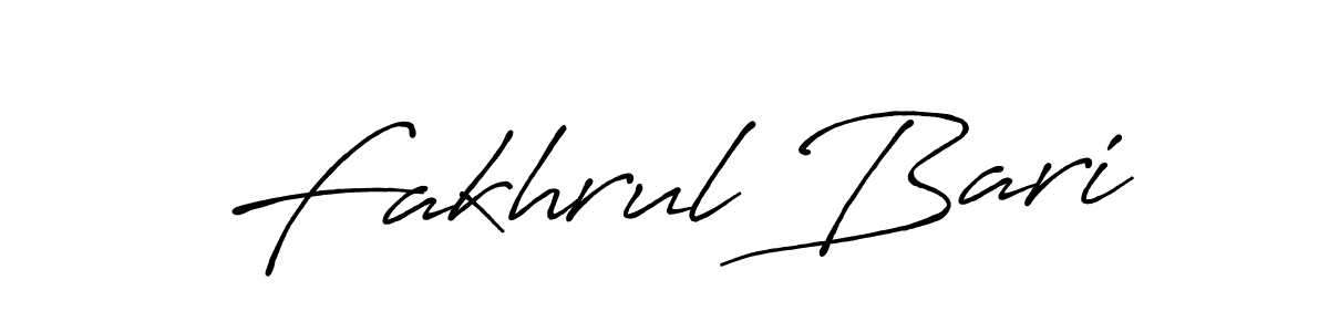 Make a beautiful signature design for name Fakhrul Bari. Use this online signature maker to create a handwritten signature for free. Fakhrul Bari signature style 7 images and pictures png