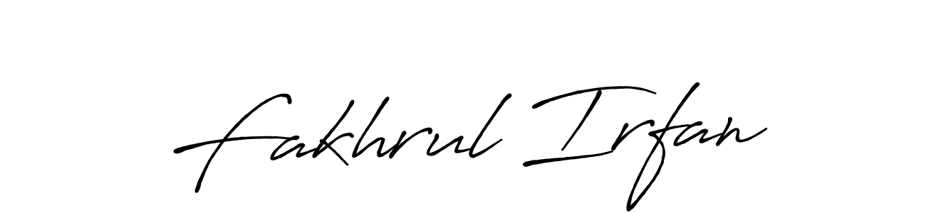 Once you've used our free online signature maker to create your best signature Antro_Vectra_Bolder style, it's time to enjoy all of the benefits that Fakhrul Irfan name signing documents. Fakhrul Irfan signature style 7 images and pictures png