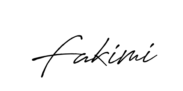 Create a beautiful signature design for name Fakimi. With this signature (Antro_Vectra_Bolder) fonts, you can make a handwritten signature for free. Fakimi signature style 7 images and pictures png