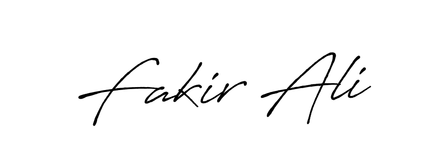 Create a beautiful signature design for name Fakir Ali. With this signature (Antro_Vectra_Bolder) fonts, you can make a handwritten signature for free. Fakir Ali signature style 7 images and pictures png