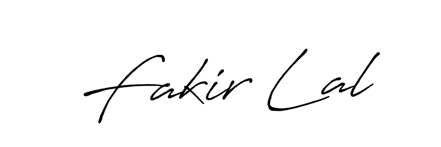 How to make Fakir Lal name signature. Use Antro_Vectra_Bolder style for creating short signs online. This is the latest handwritten sign. Fakir Lal signature style 7 images and pictures png