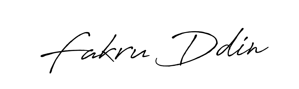 How to make Fakru Ddin signature? Antro_Vectra_Bolder is a professional autograph style. Create handwritten signature for Fakru Ddin name. Fakru Ddin signature style 7 images and pictures png