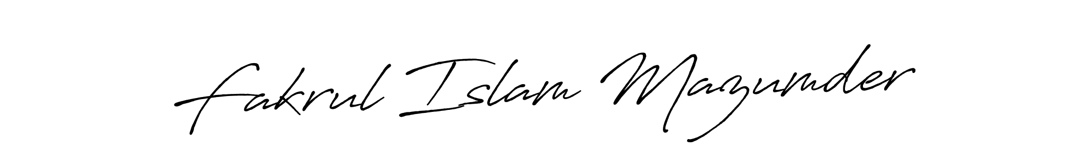 It looks lik you need a new signature style for name Fakrul Islam Mazumder. Design unique handwritten (Antro_Vectra_Bolder) signature with our free signature maker in just a few clicks. Fakrul Islam Mazumder signature style 7 images and pictures png