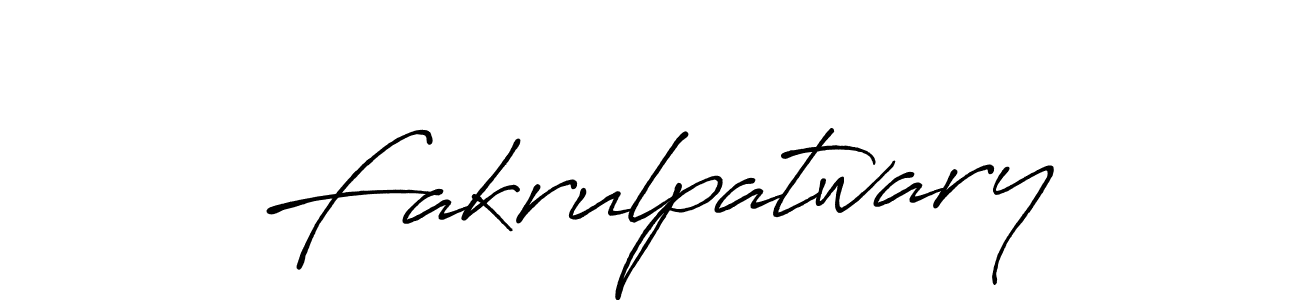 It looks lik you need a new signature style for name Fakrulpatwary. Design unique handwritten (Antro_Vectra_Bolder) signature with our free signature maker in just a few clicks. Fakrulpatwary signature style 7 images and pictures png