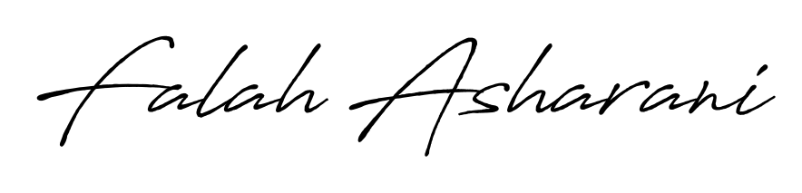 You should practise on your own different ways (Antro_Vectra_Bolder) to write your name (Falah Asharani) in signature. Don't let someone else do it for you. Falah Asharani signature style 7 images and pictures png
