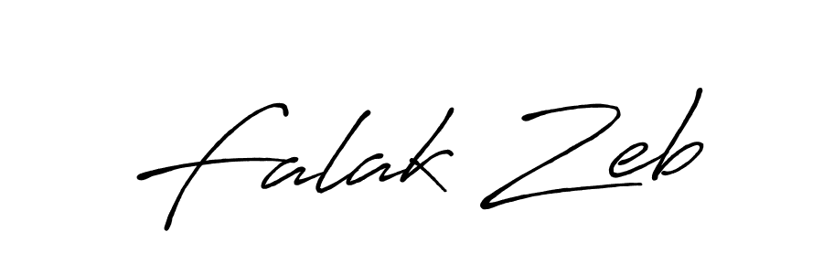 It looks lik you need a new signature style for name Falak Zeb. Design unique handwritten (Antro_Vectra_Bolder) signature with our free signature maker in just a few clicks. Falak Zeb signature style 7 images and pictures png