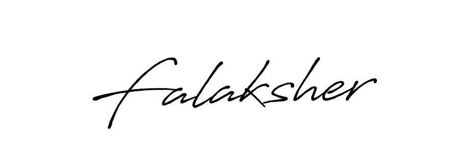 Falaksher stylish signature style. Best Handwritten Sign (Antro_Vectra_Bolder) for my name. Handwritten Signature Collection Ideas for my name Falaksher. Falaksher signature style 7 images and pictures png