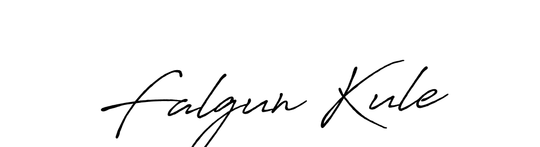 The best way (Antro_Vectra_Bolder) to make a short signature is to pick only two or three words in your name. The name Falgun Kule include a total of six letters. For converting this name. Falgun Kule signature style 7 images and pictures png