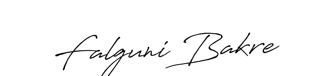 It looks lik you need a new signature style for name Falguni Bakre. Design unique handwritten (Antro_Vectra_Bolder) signature with our free signature maker in just a few clicks. Falguni Bakre signature style 7 images and pictures png