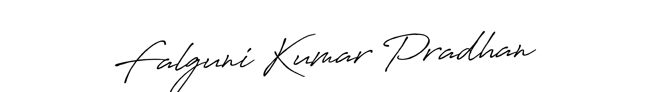 It looks lik you need a new signature style for name Falguni Kumar Pradhan. Design unique handwritten (Antro_Vectra_Bolder) signature with our free signature maker in just a few clicks. Falguni Kumar Pradhan signature style 7 images and pictures png