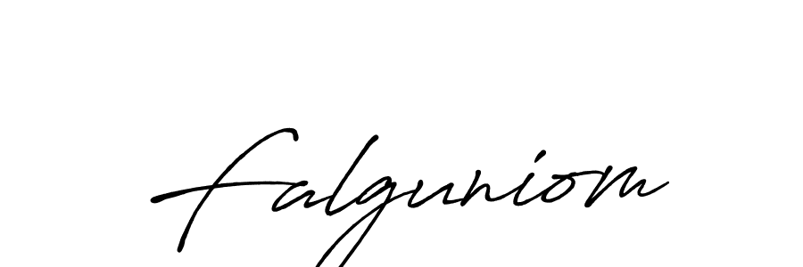 It looks lik you need a new signature style for name Falguniom. Design unique handwritten (Antro_Vectra_Bolder) signature with our free signature maker in just a few clicks. Falguniom signature style 7 images and pictures png