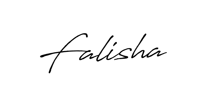 How to make Falisha name signature. Use Antro_Vectra_Bolder style for creating short signs online. This is the latest handwritten sign. Falisha signature style 7 images and pictures png