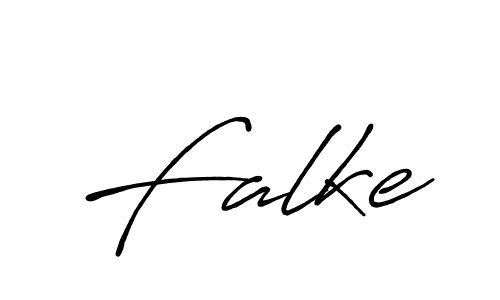 Use a signature maker to create a handwritten signature online. With this signature software, you can design (Antro_Vectra_Bolder) your own signature for name Falke. Falke signature style 7 images and pictures png