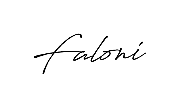 The best way (Antro_Vectra_Bolder) to make a short signature is to pick only two or three words in your name. The name Faloni include a total of six letters. For converting this name. Faloni signature style 7 images and pictures png