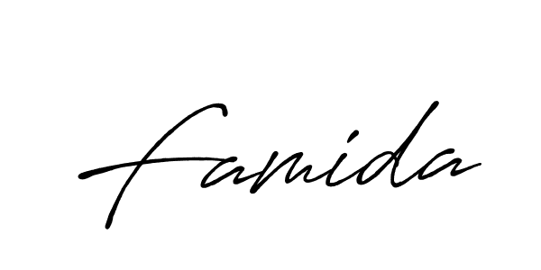 Once you've used our free online signature maker to create your best signature Antro_Vectra_Bolder style, it's time to enjoy all of the benefits that Famida name signing documents. Famida signature style 7 images and pictures png