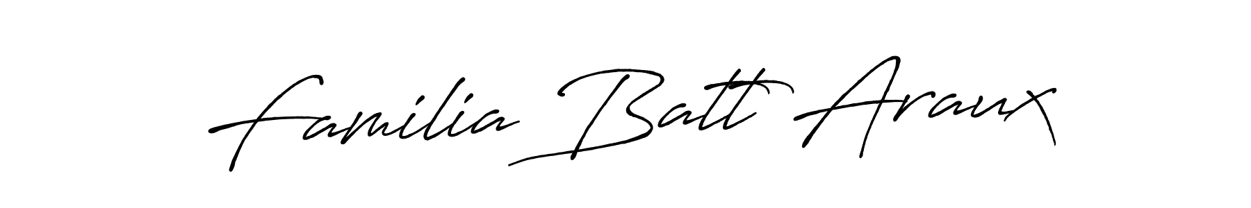 The best way (Antro_Vectra_Bolder) to make a short signature is to pick only two or three words in your name. The name Familia Batt Araux include a total of six letters. For converting this name. Familia Batt Araux signature style 7 images and pictures png