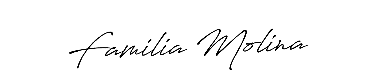 Make a beautiful signature design for name Familia Molina. Use this online signature maker to create a handwritten signature for free. Familia Molina signature style 7 images and pictures png