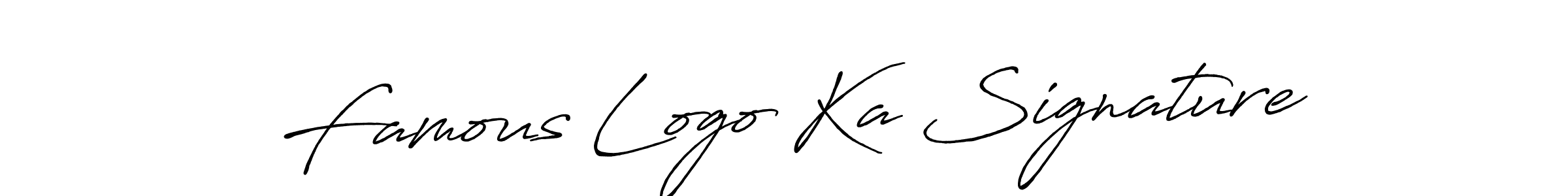 It looks lik you need a new signature style for name Famous Logo Ka Signature. Design unique handwritten (Antro_Vectra_Bolder) signature with our free signature maker in just a few clicks. Famous Logo Ka Signature signature style 7 images and pictures png