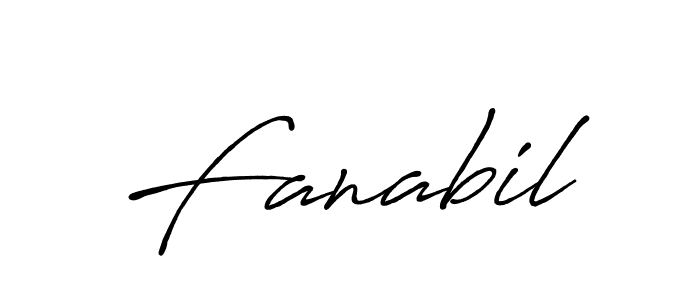 Once you've used our free online signature maker to create your best signature Antro_Vectra_Bolder style, it's time to enjoy all of the benefits that Fanabil name signing documents. Fanabil signature style 7 images and pictures png