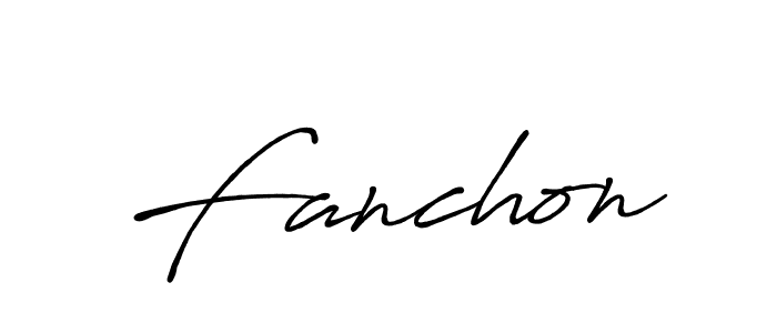 It looks lik you need a new signature style for name Fanchon. Design unique handwritten (Antro_Vectra_Bolder) signature with our free signature maker in just a few clicks. Fanchon signature style 7 images and pictures png