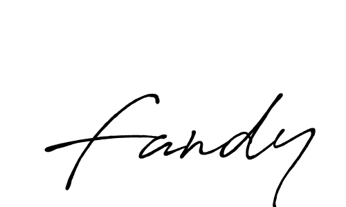 How to make Fandy signature? Antro_Vectra_Bolder is a professional autograph style. Create handwritten signature for Fandy name. Fandy signature style 7 images and pictures png