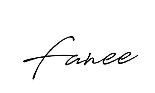 Fanee stylish signature style. Best Handwritten Sign (Antro_Vectra_Bolder) for my name. Handwritten Signature Collection Ideas for my name Fanee. Fanee signature style 7 images and pictures png