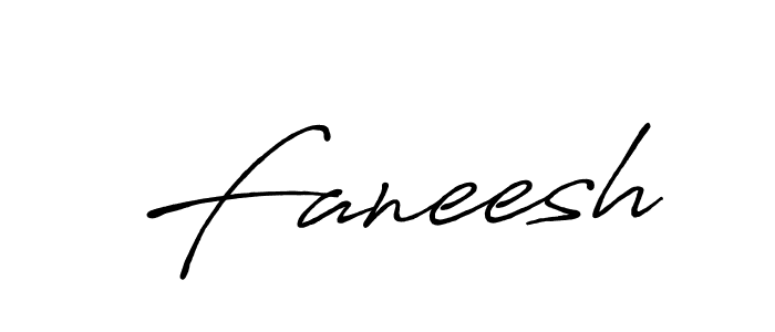 Design your own signature with our free online signature maker. With this signature software, you can create a handwritten (Antro_Vectra_Bolder) signature for name Faneesh. Faneesh signature style 7 images and pictures png