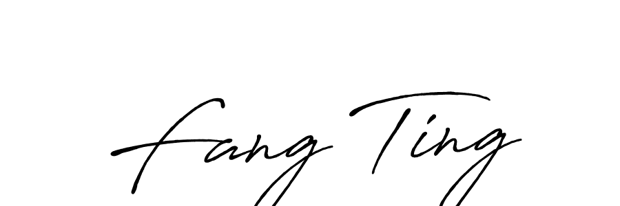 Once you've used our free online signature maker to create your best signature Antro_Vectra_Bolder style, it's time to enjoy all of the benefits that Fang Ting name signing documents. Fang Ting signature style 7 images and pictures png