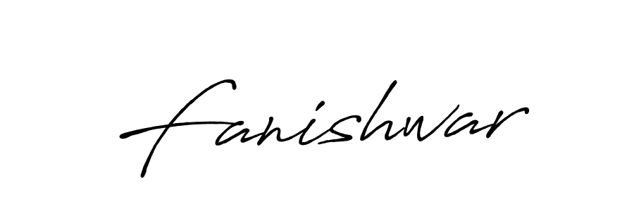 Also we have Fanishwar name is the best signature style. Create professional handwritten signature collection using Antro_Vectra_Bolder autograph style. Fanishwar signature style 7 images and pictures png