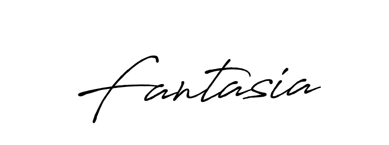 Create a beautiful signature design for name Fantasia. With this signature (Antro_Vectra_Bolder) fonts, you can make a handwritten signature for free. Fantasia signature style 7 images and pictures png