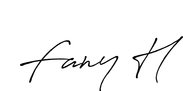Make a short Fany H signature style. Manage your documents anywhere anytime using Antro_Vectra_Bolder. Create and add eSignatures, submit forms, share and send files easily. Fany H signature style 7 images and pictures png