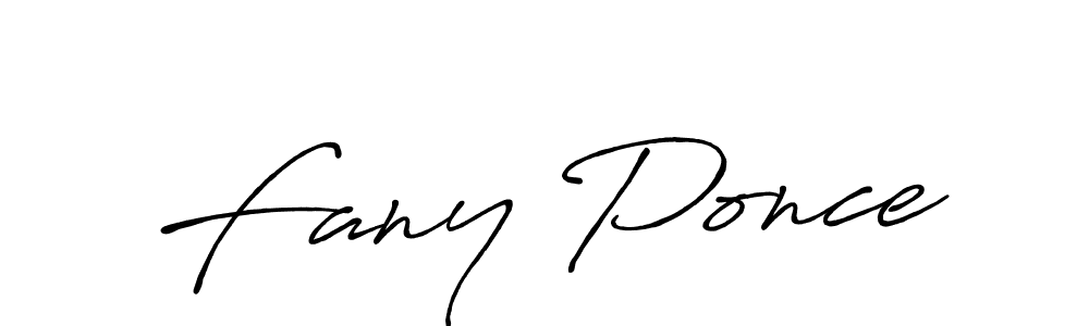 The best way (Antro_Vectra_Bolder) to make a short signature is to pick only two or three words in your name. The name Fany Ponce include a total of six letters. For converting this name. Fany Ponce signature style 7 images and pictures png