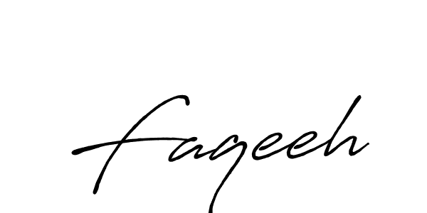 It looks lik you need a new signature style for name Faqeeh. Design unique handwritten (Antro_Vectra_Bolder) signature with our free signature maker in just a few clicks. Faqeeh signature style 7 images and pictures png